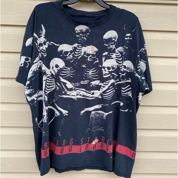 Vintage 1994 Rolling Stones Voodoo Lounge Shirt - Picture 1 of 2
